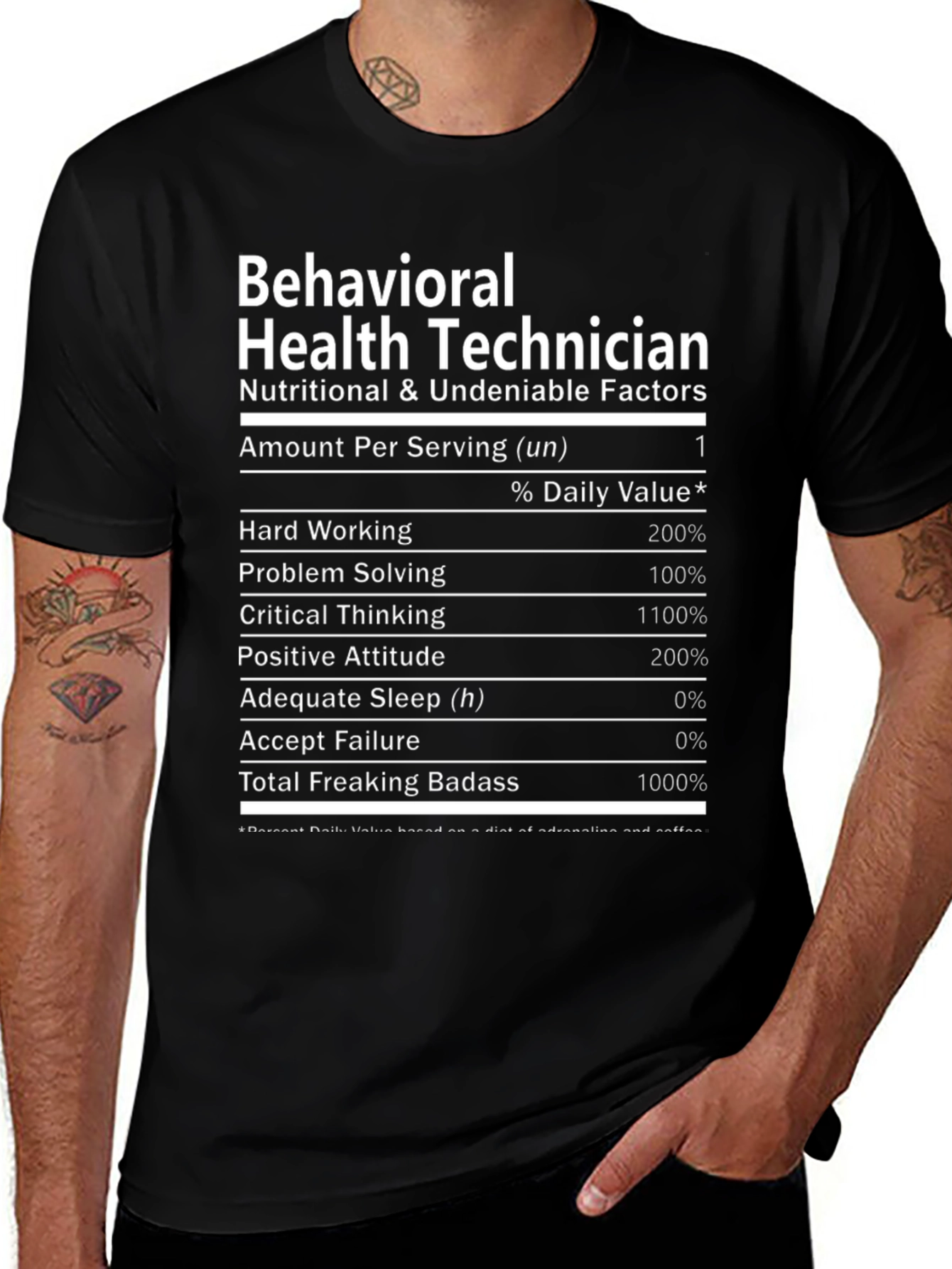 Behavioral Health Technician Novelty T-Shirt