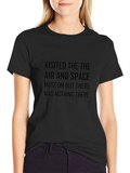 Air and Space Museum Humor Graphic Tee