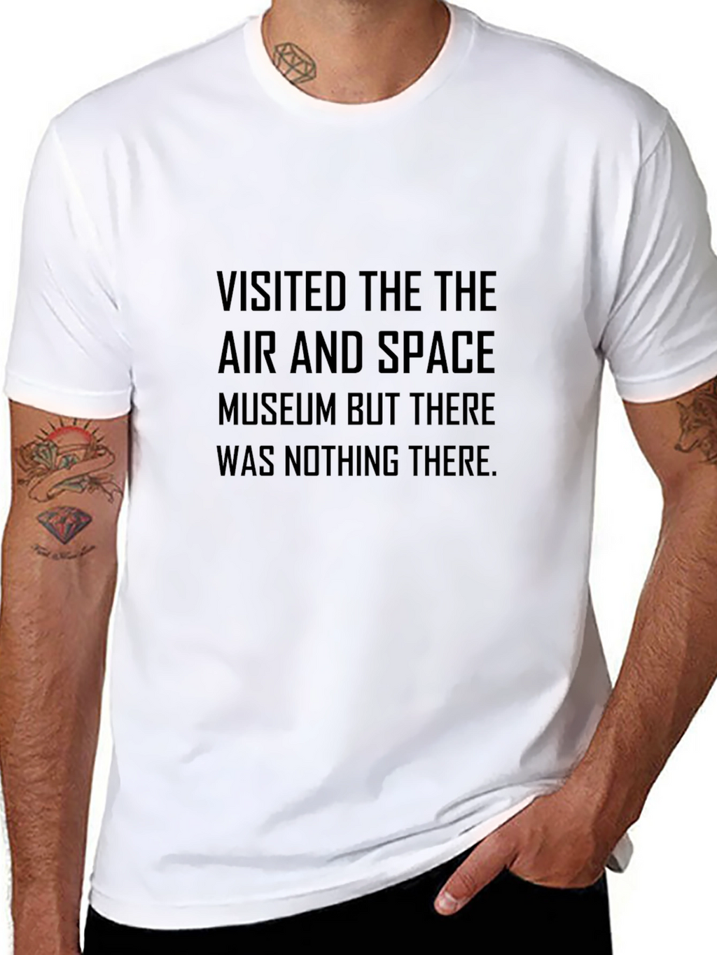 Air and Space Museum Humor Graphic Tee