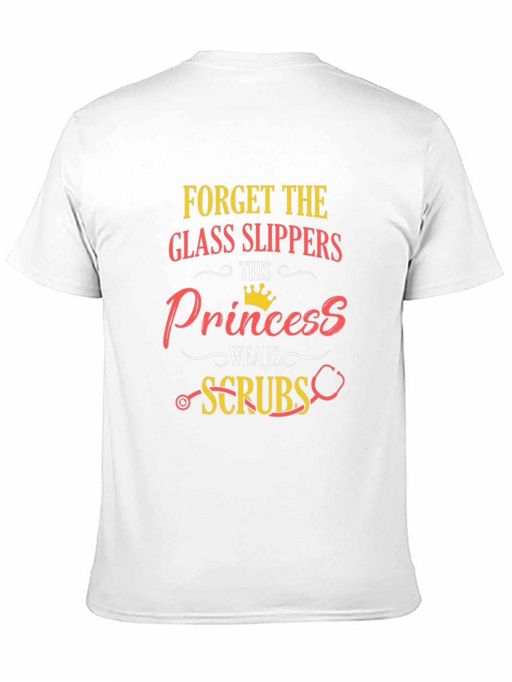 Princess Wears Scrubs Graphic Tee