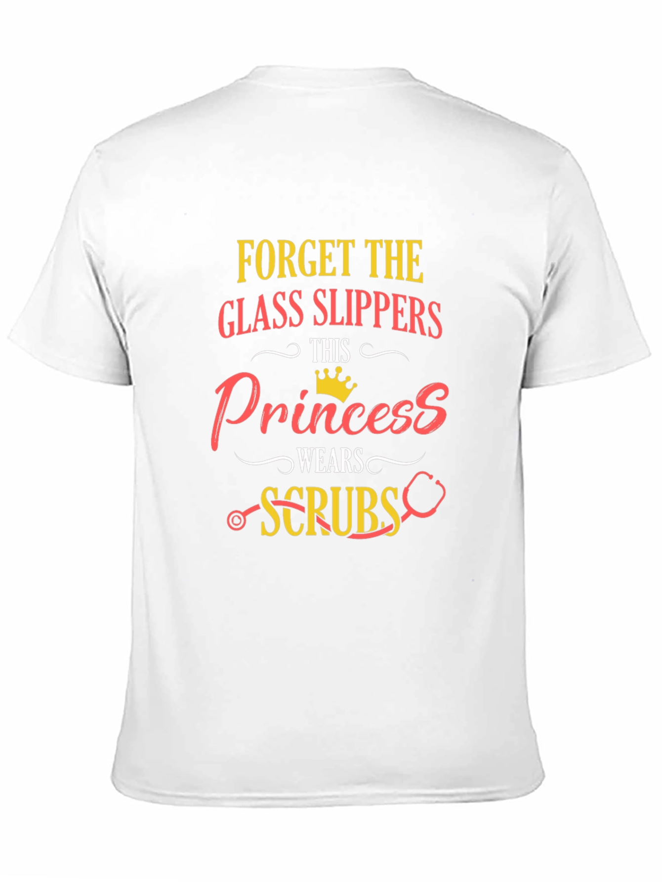 Princess Wears Scrubs Graphic Tee