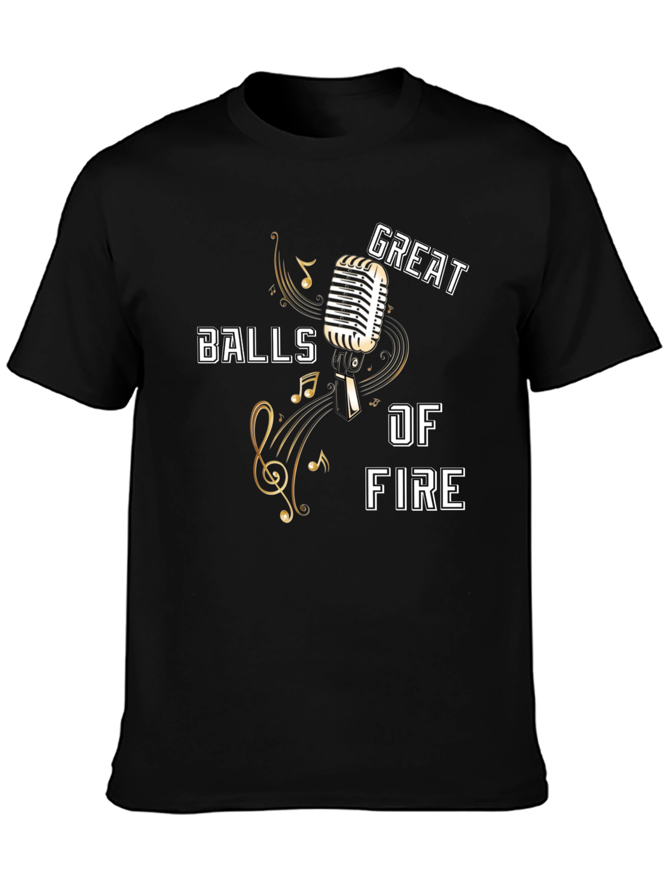 Great Balls of Fire T-Shirt - Music Lover Tee