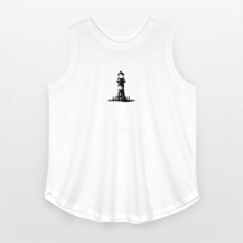 Wadden Sea Lighthouse On The Coast