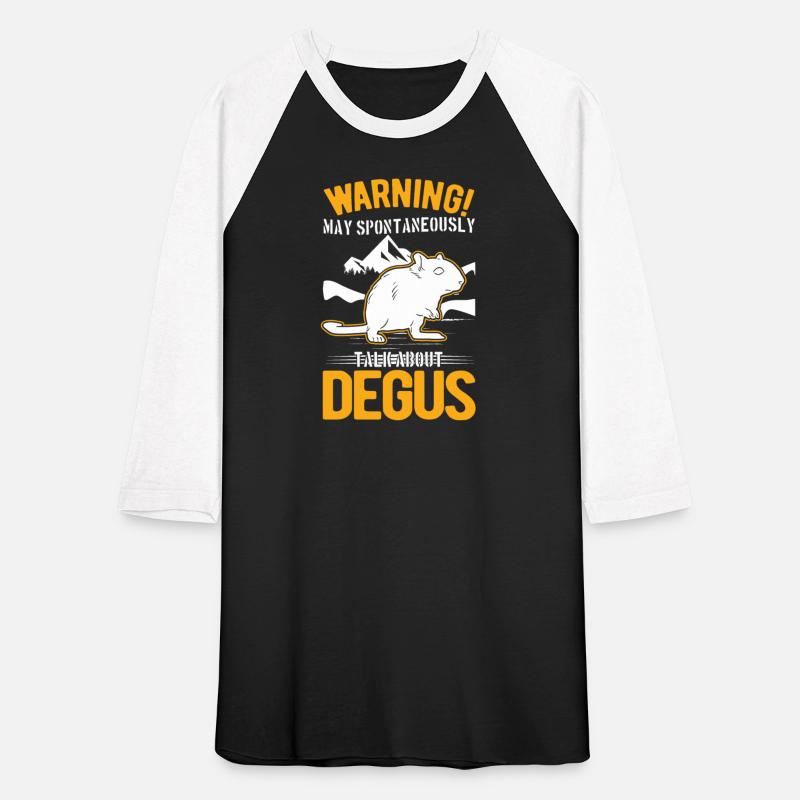 Warning May Spontaneously Talk About Degus