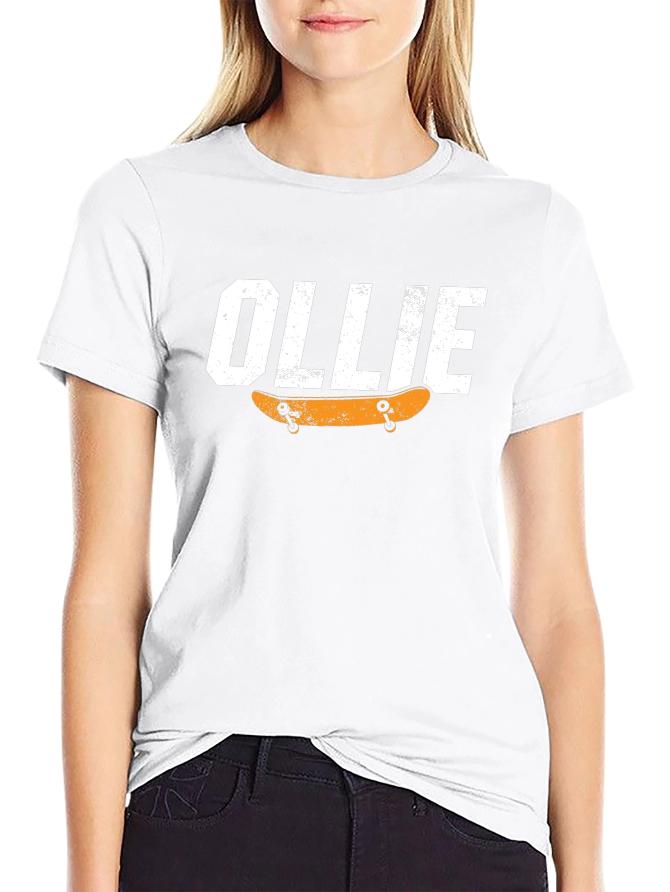 Ollie Skateboard T-Shirt - Cool Graphic Tee