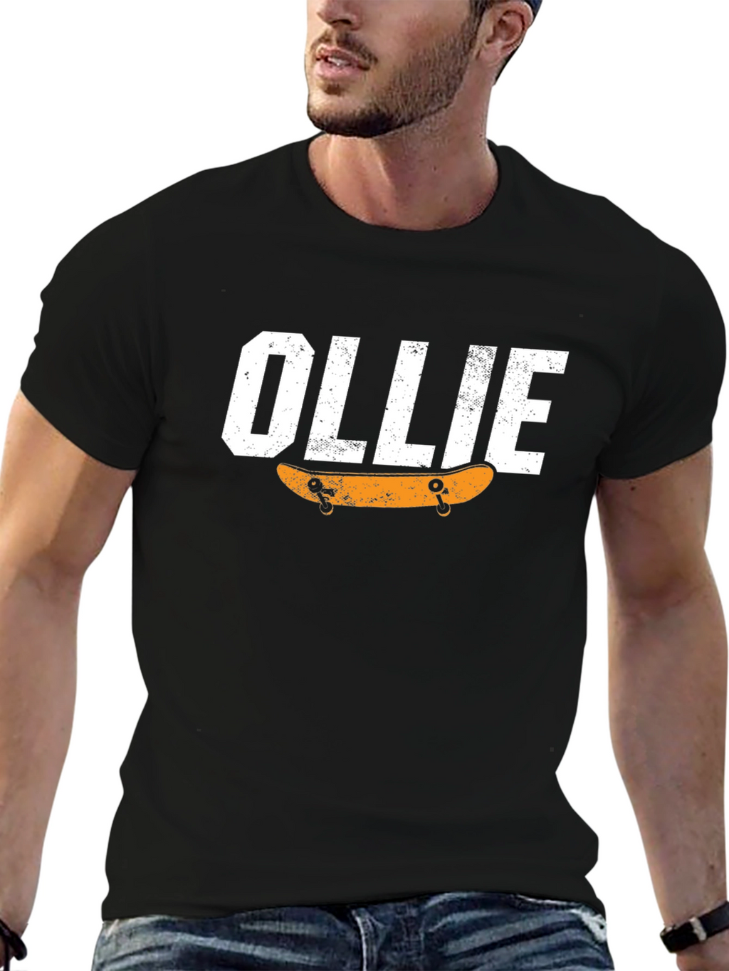 Ollie Skateboard T-Shirt - Cool Graphic Tee