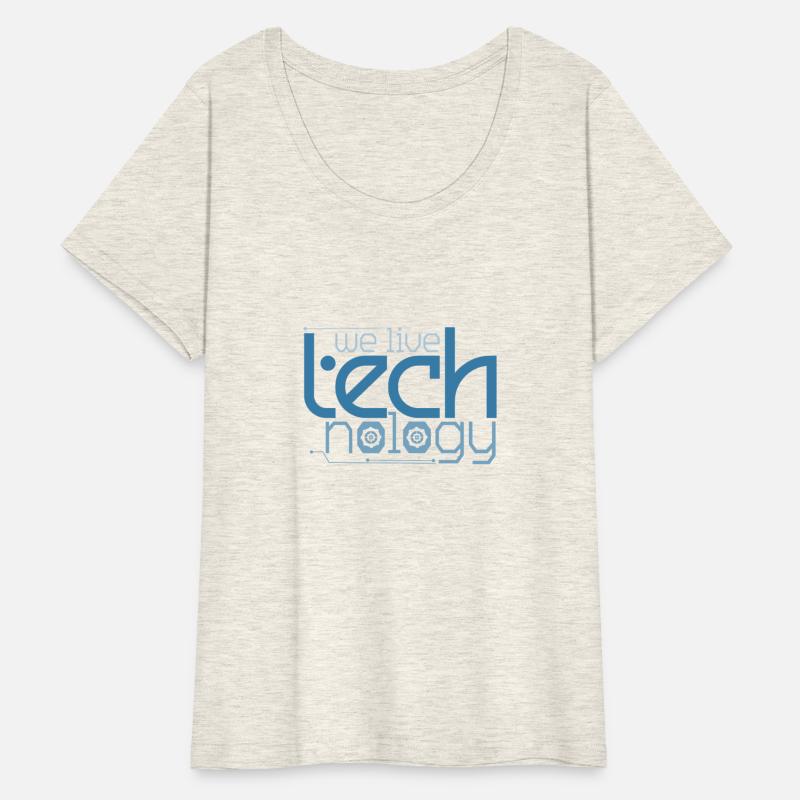 We Live Technology, Funny Tee