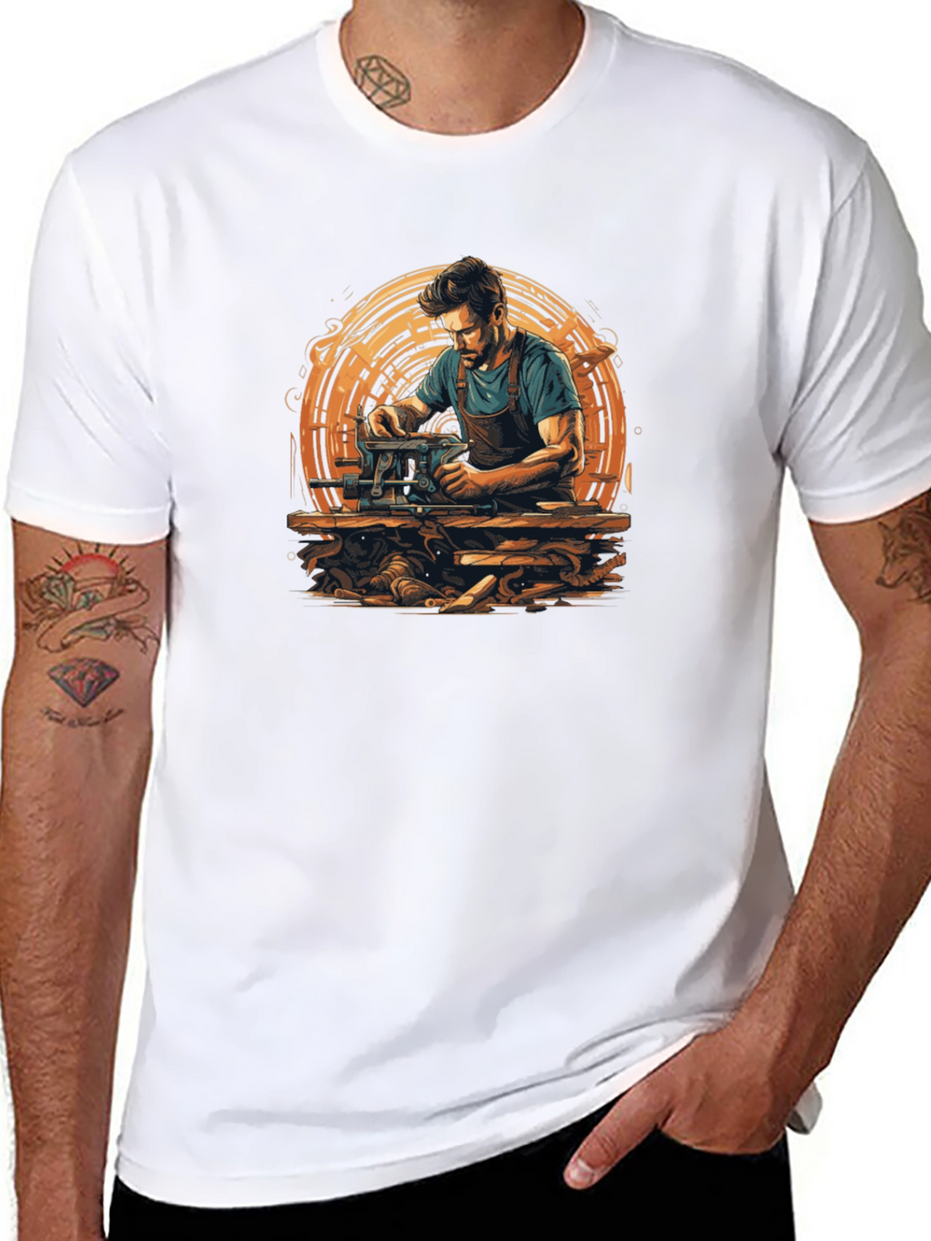 Woodworker Graphic T-Shirt