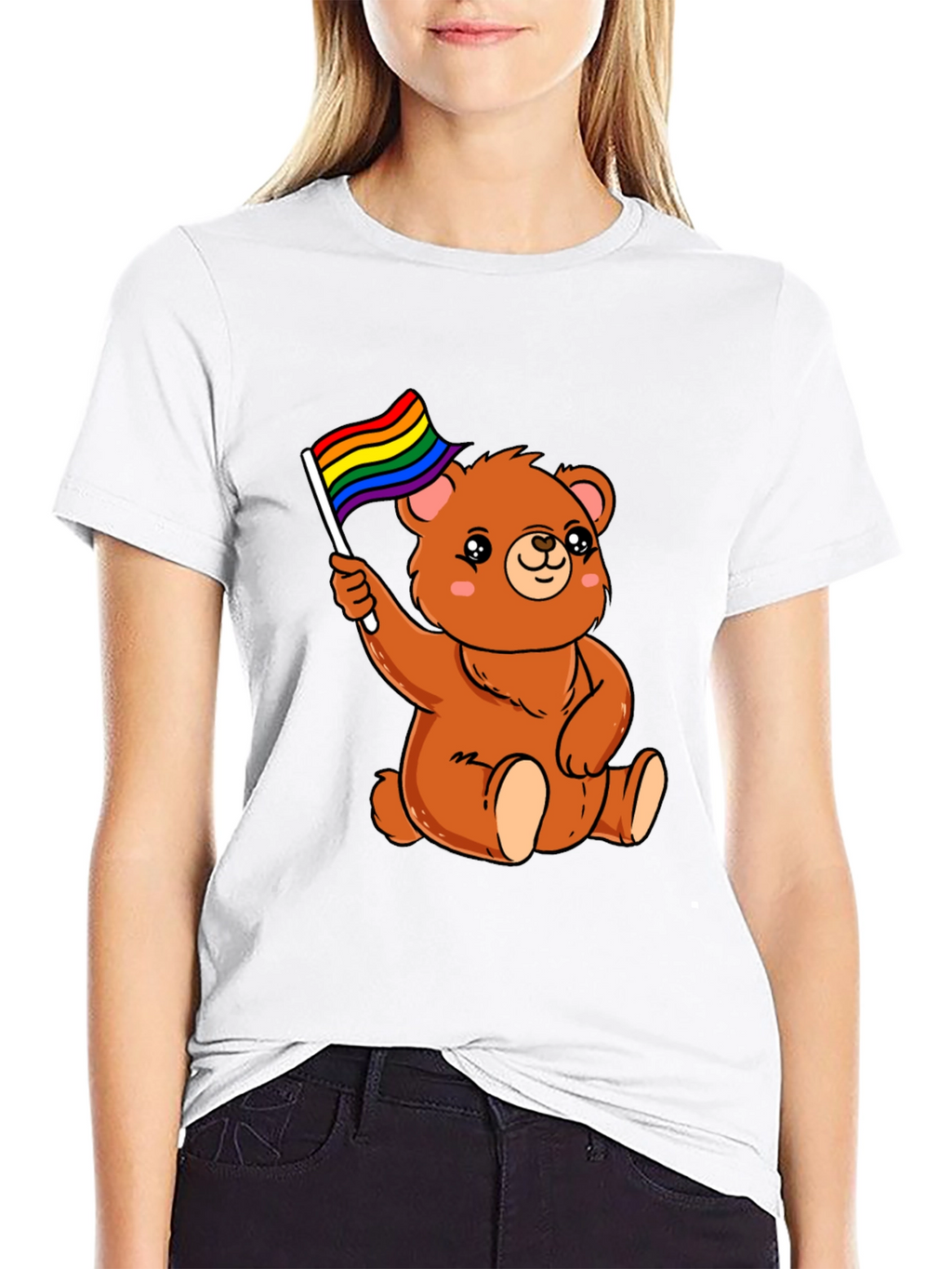 LGBT Pride Bear Graphic T-Shirt