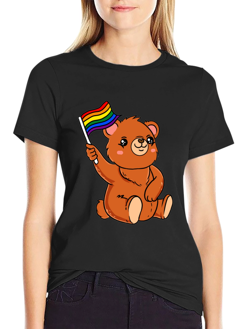 LGBT Pride Bear Graphic T-Shirt