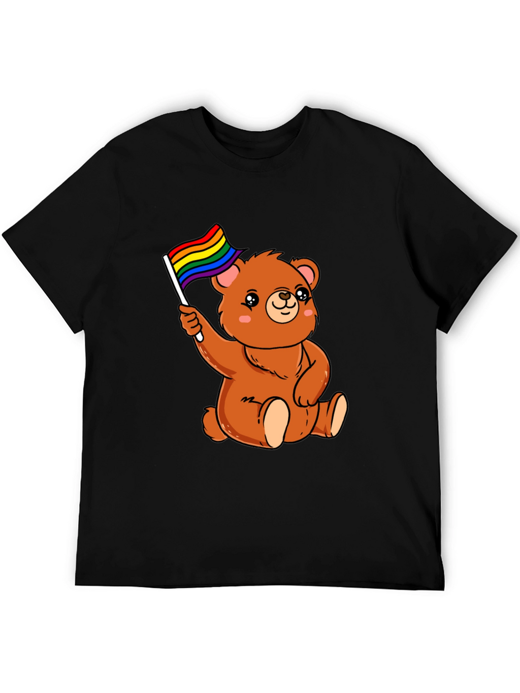 LGBT Pride Bear Graphic T-Shirt