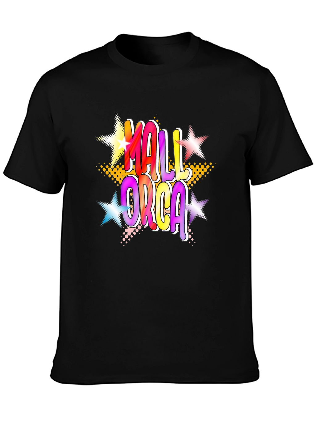 Mallorca Graphic T-Shirt Black Tee