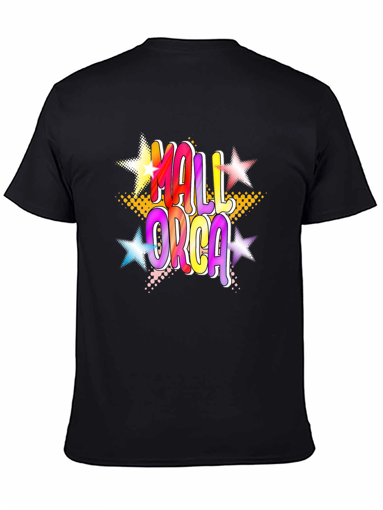 Mallorca Graphic T-Shirt Black Tee