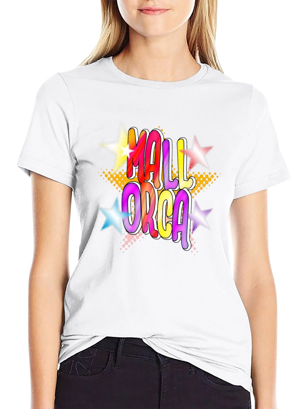Mallorca Graphic T-Shirt Black Tee