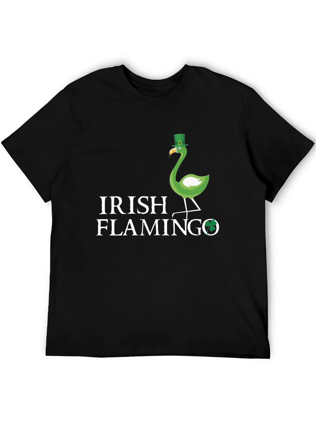 Irish Flamingo St. Patricks Day T-Shirt