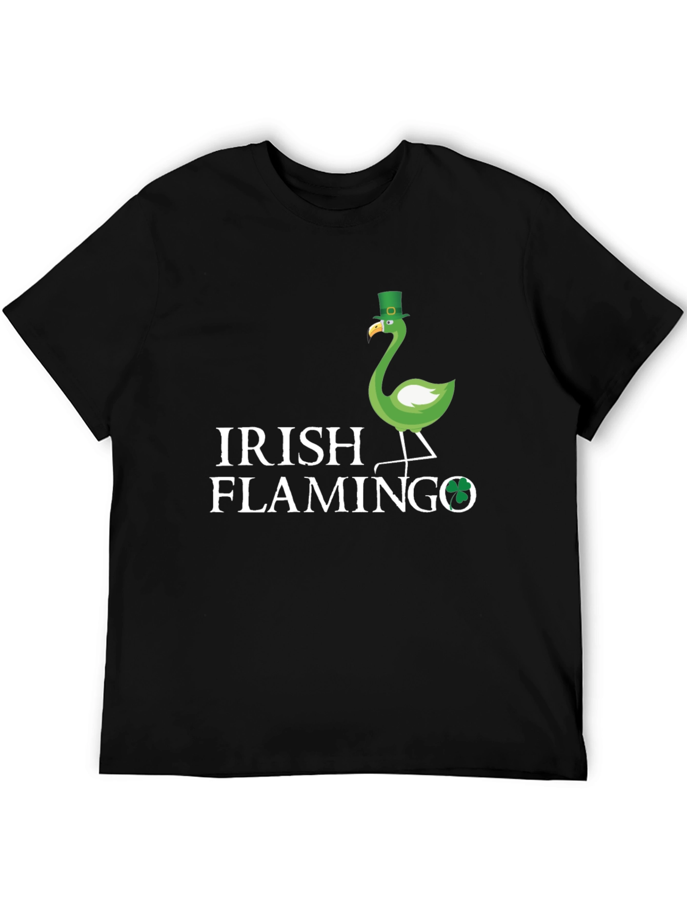 Irish Flamingo St. Patricks Day T-Shirt