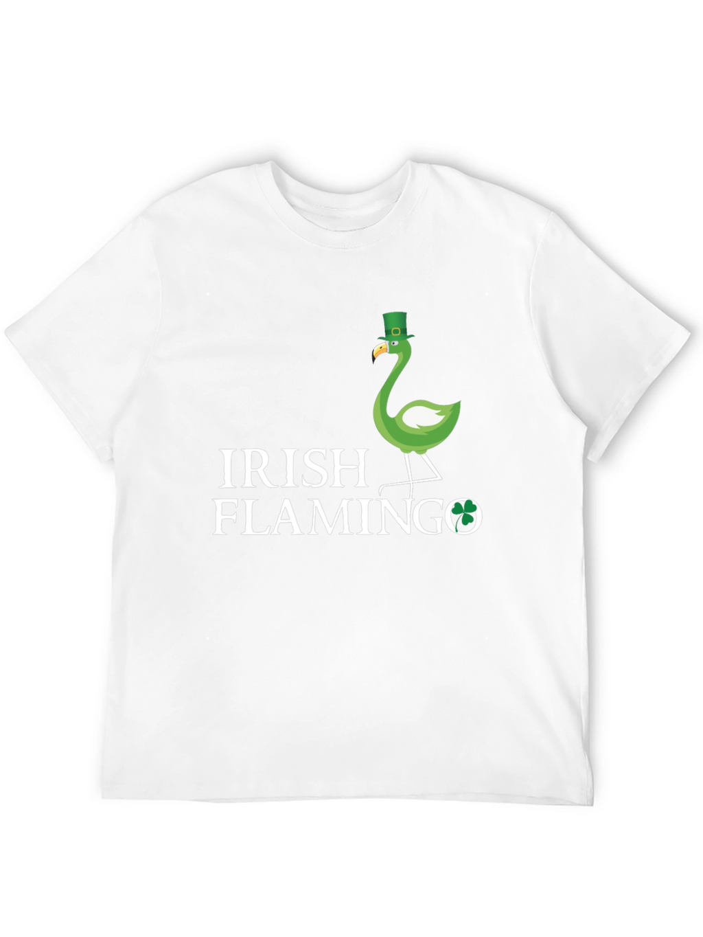 Irish Flamingo St. Patricks Day T-Shirt