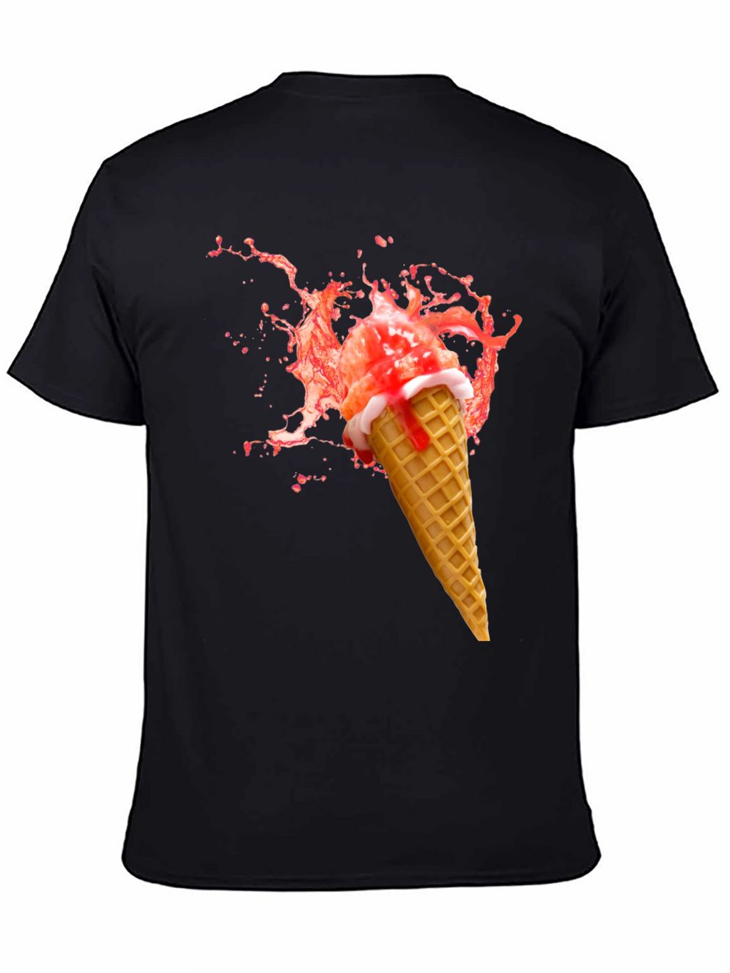 Ice Cream Cone Graphic T-Shirt