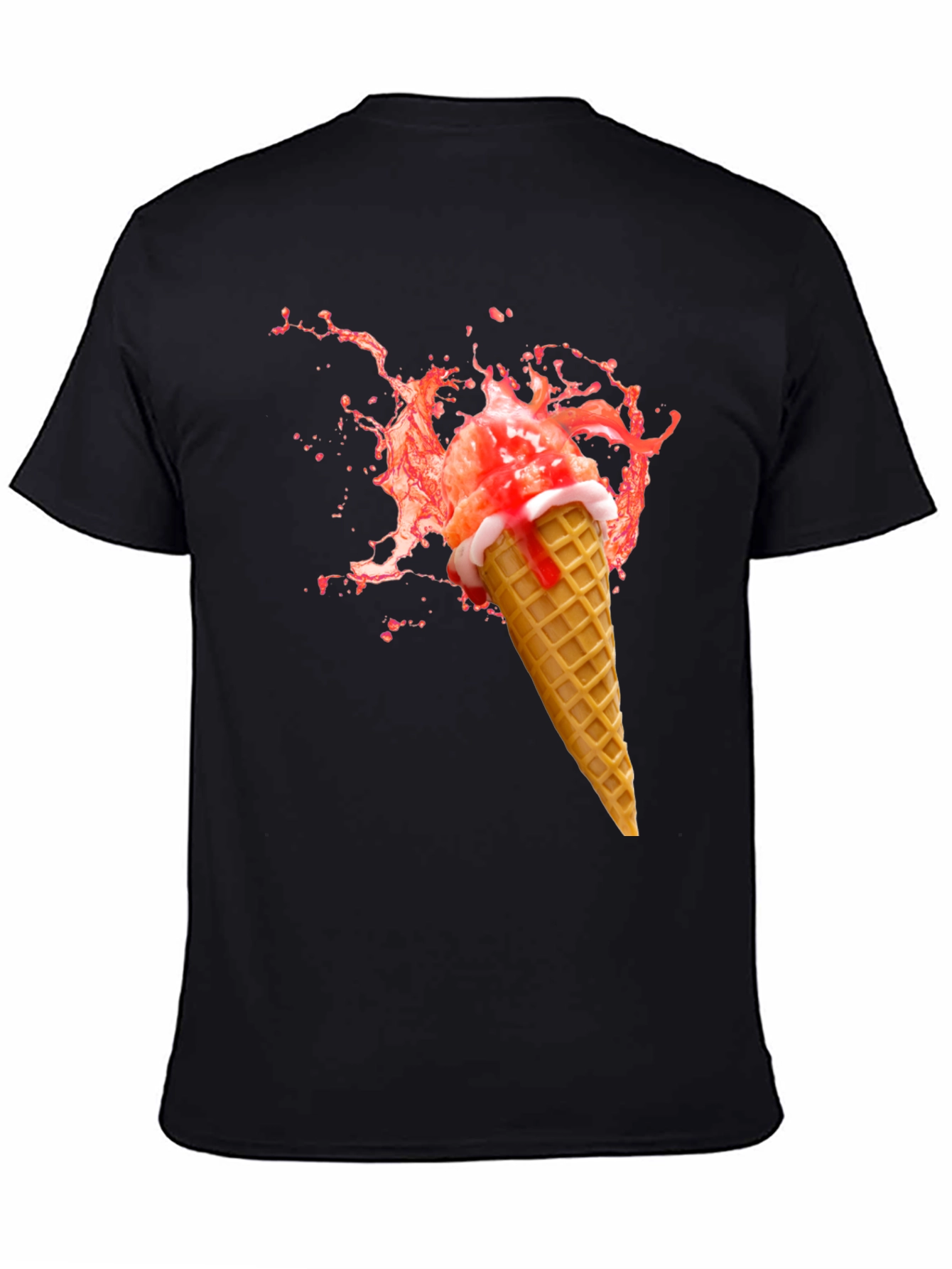 Ice Cream Cone Graphic T-Shirt