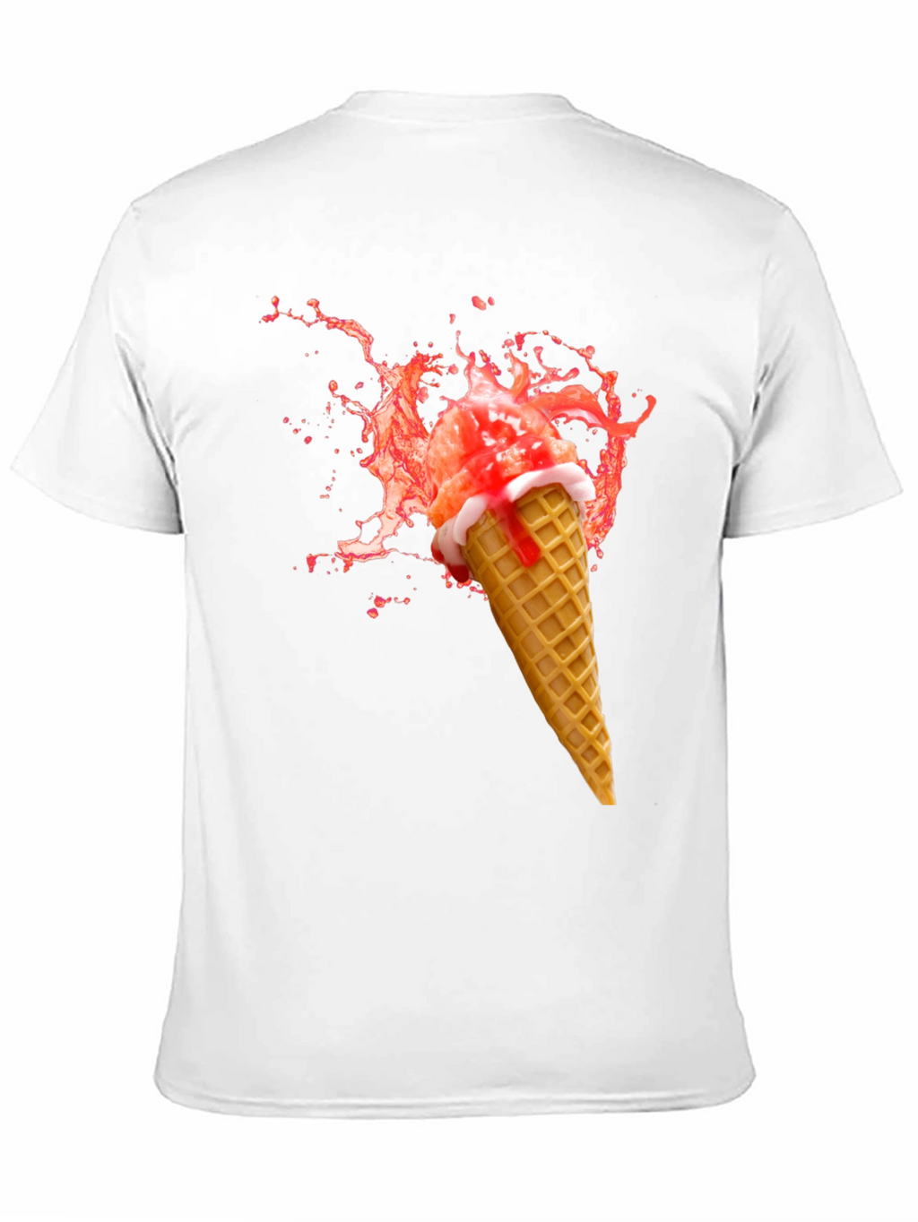 Ice Cream Cone Graphic T-Shirt