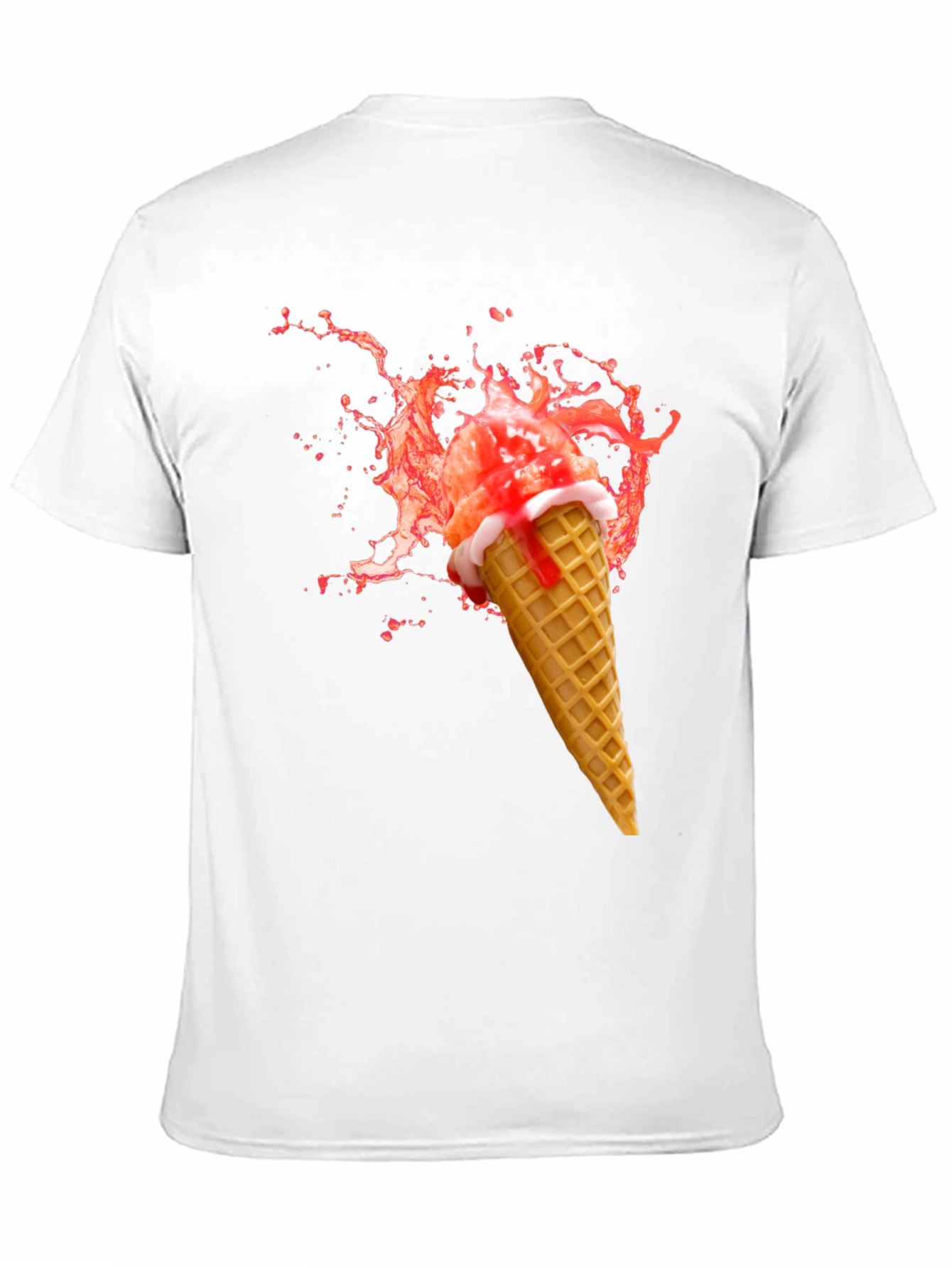 Ice Cream Cone Graphic T-Shirt