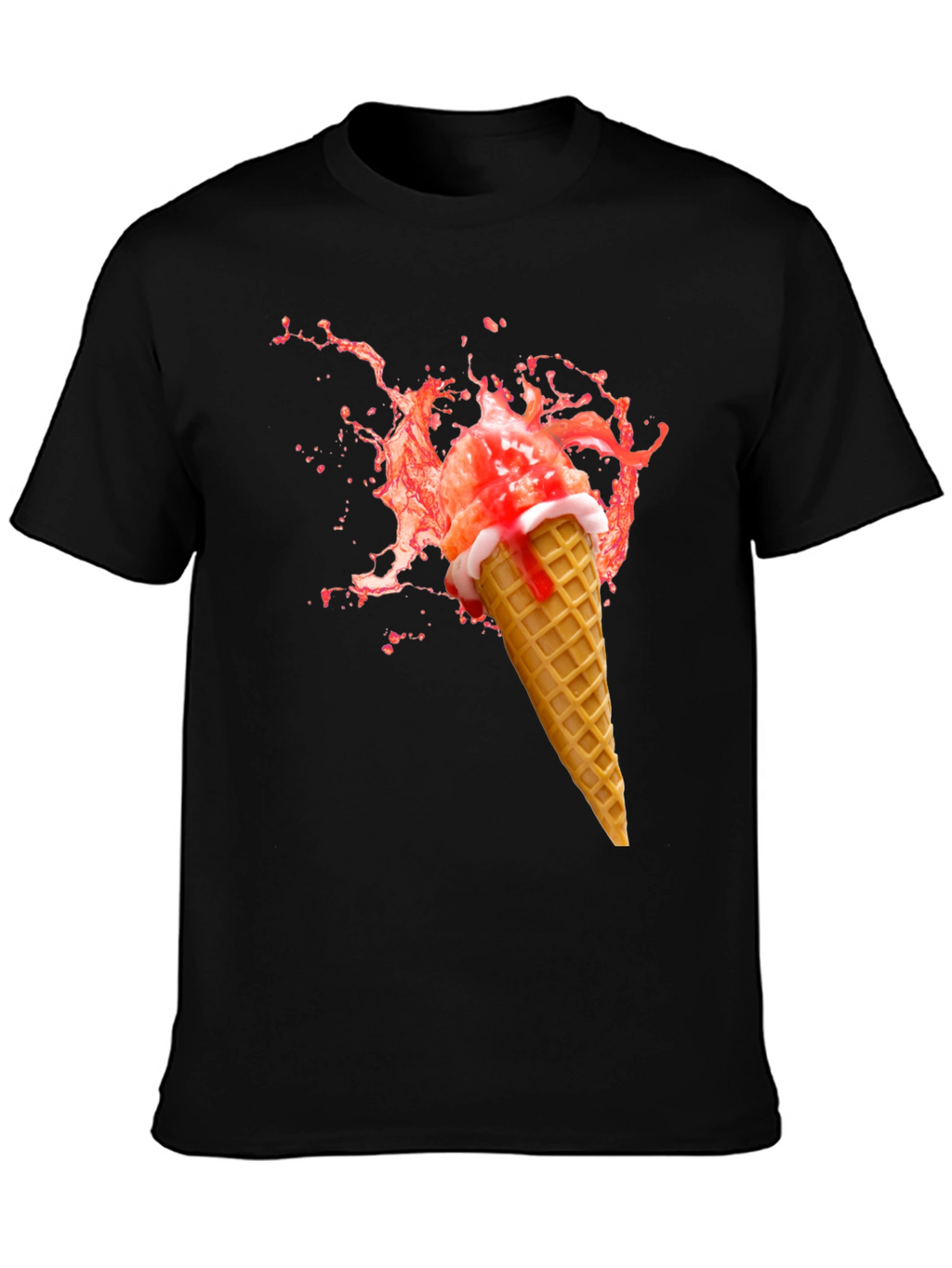 Ice Cream Cone Graphic T-Shirt