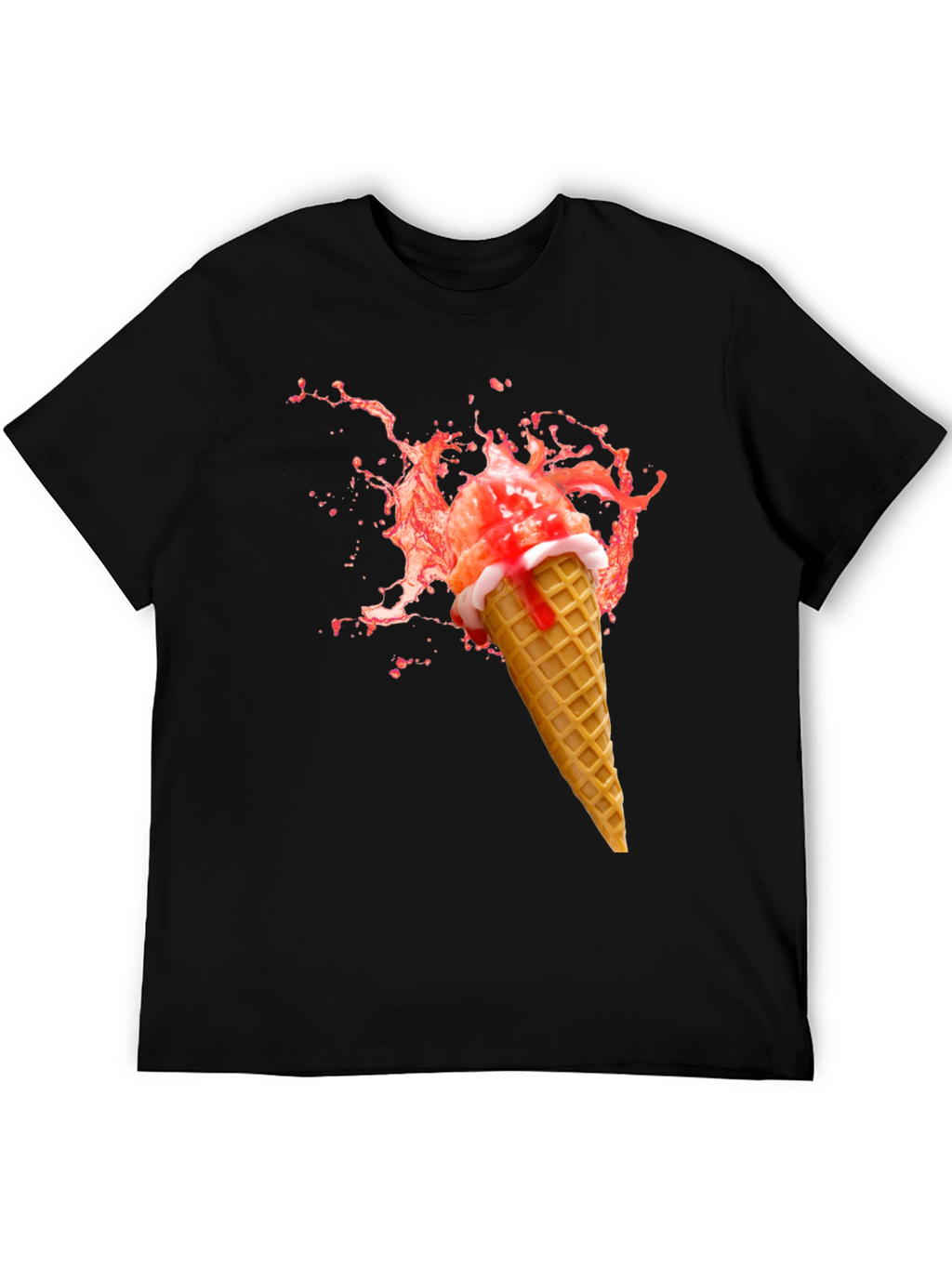 Ice Cream Cone Graphic T-Shirt