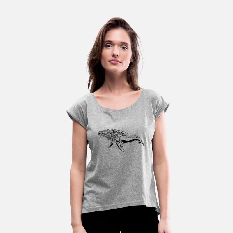 Whale Vintage Sea Animal - Protect Against Plastic