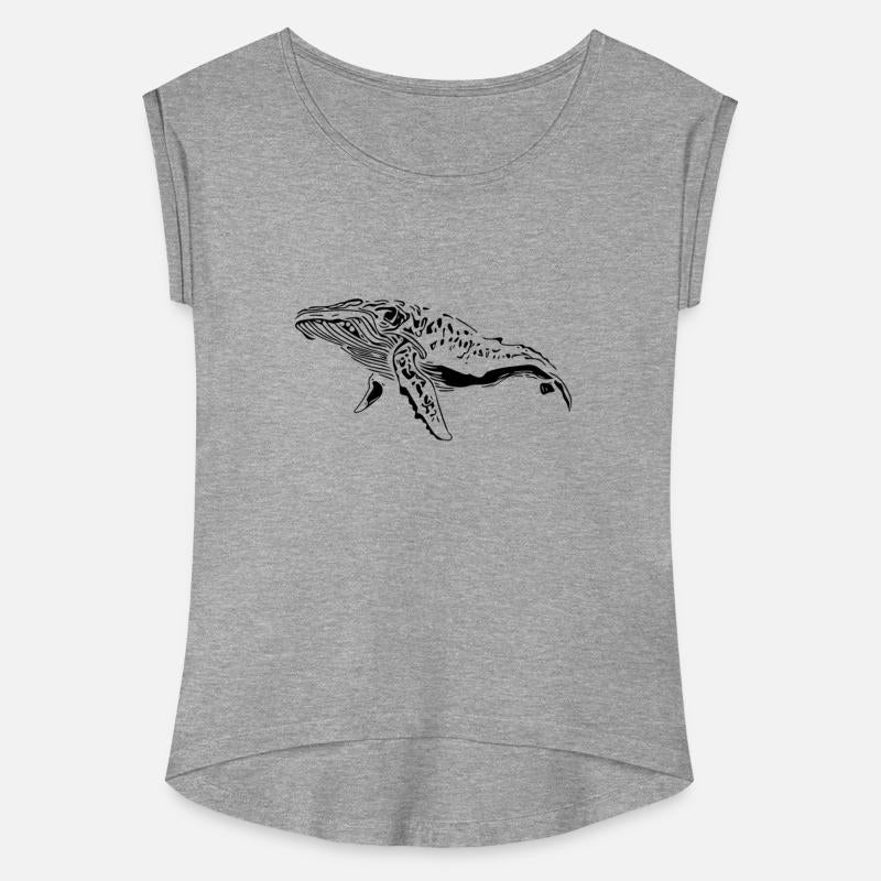 Whale Vintage Sea Animal - Protect Against Plastic