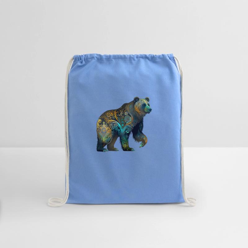 Wild Bear Watercolor Colorful Nature Outdoor 1