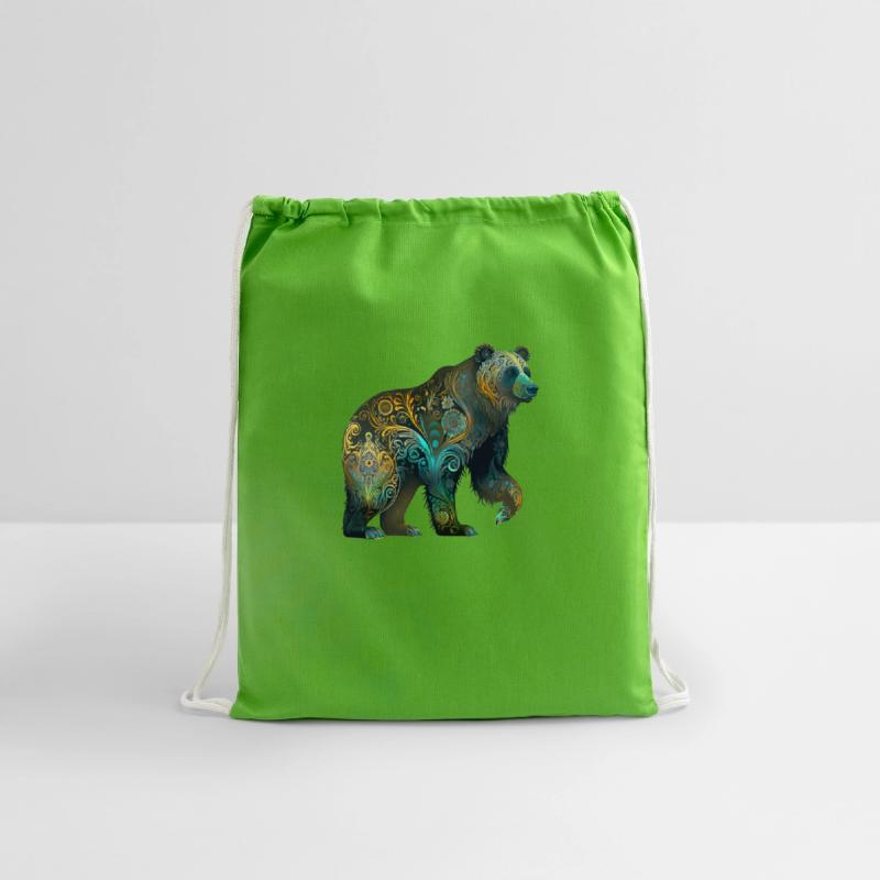 Wild Bear Watercolor Colorful Nature Outdoor 1