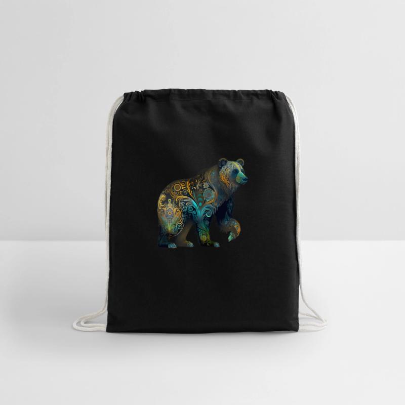 Wild Bear Watercolor Colorful Nature Outdoor 1