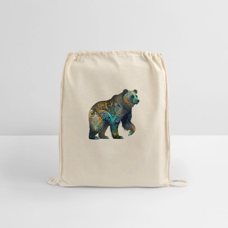 Wild Bear Watercolor Colorful Nature Outdoor 1