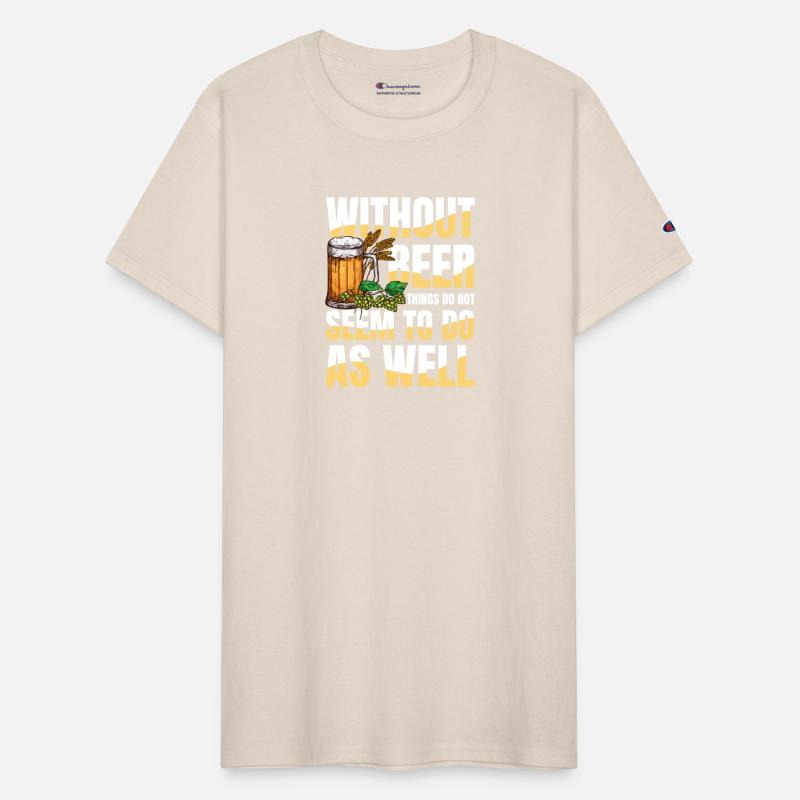 Without beer things do not seem to go as well