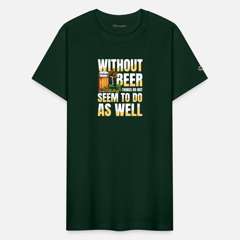 Without beer things do not seem to go as well