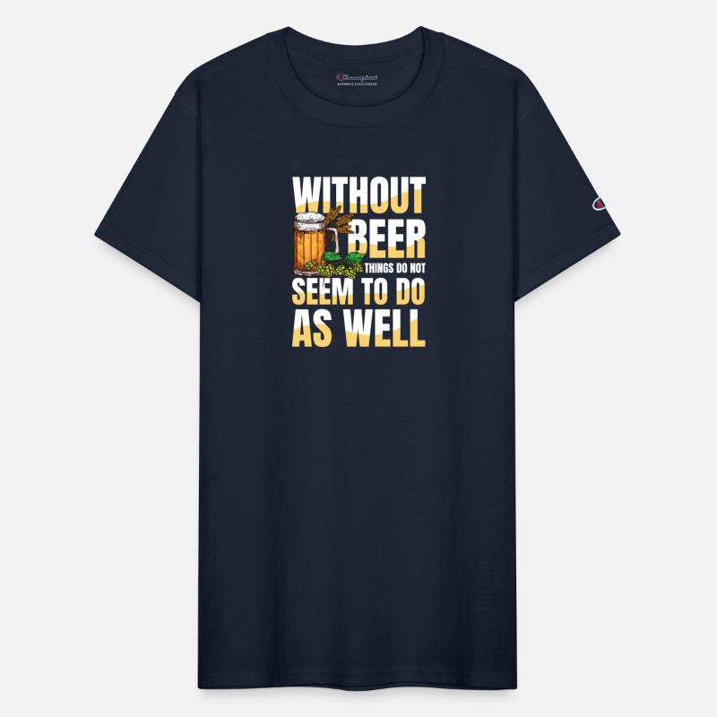 Without beer things do not seem to go as well