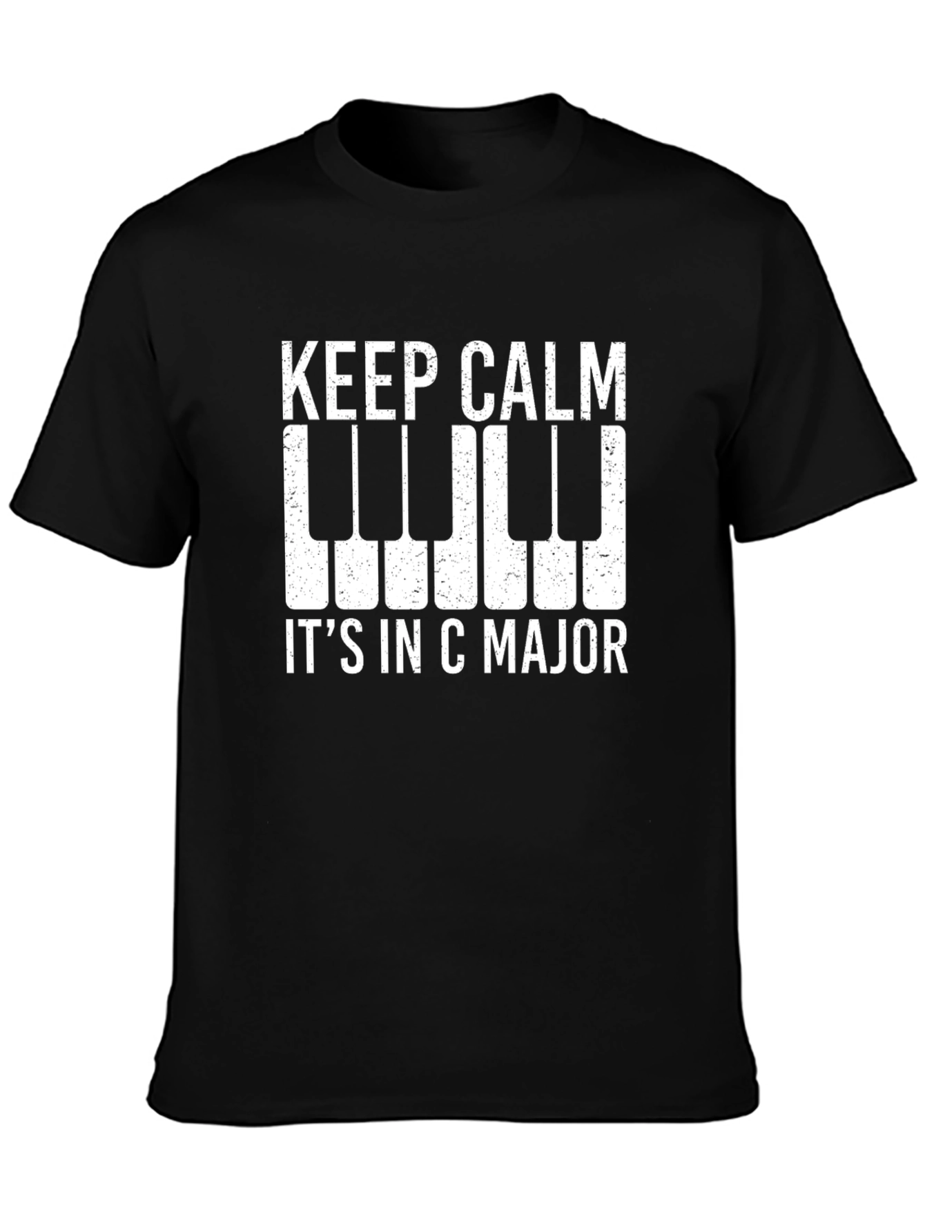 Keep Calm Its in C Major T-Shirt