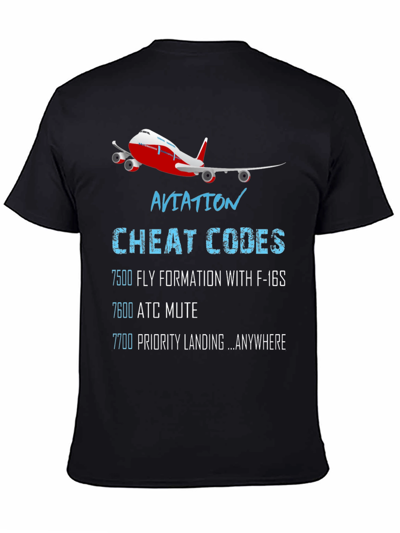 Aviation Cheat Codes T-Shirt