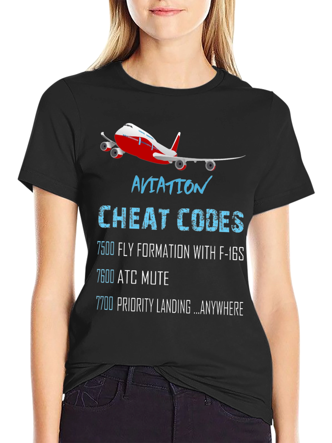 Aviation Cheat Codes T-Shirt