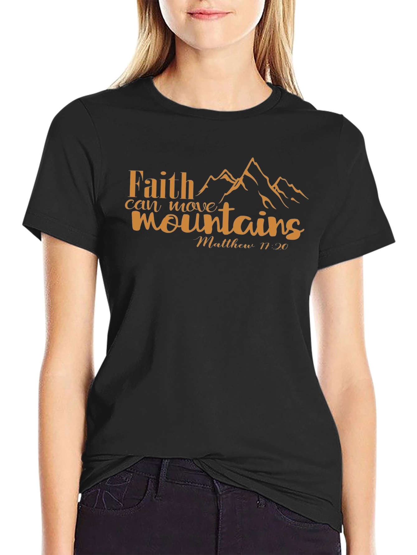 Faith Can Move Mountains Graphic Tee
