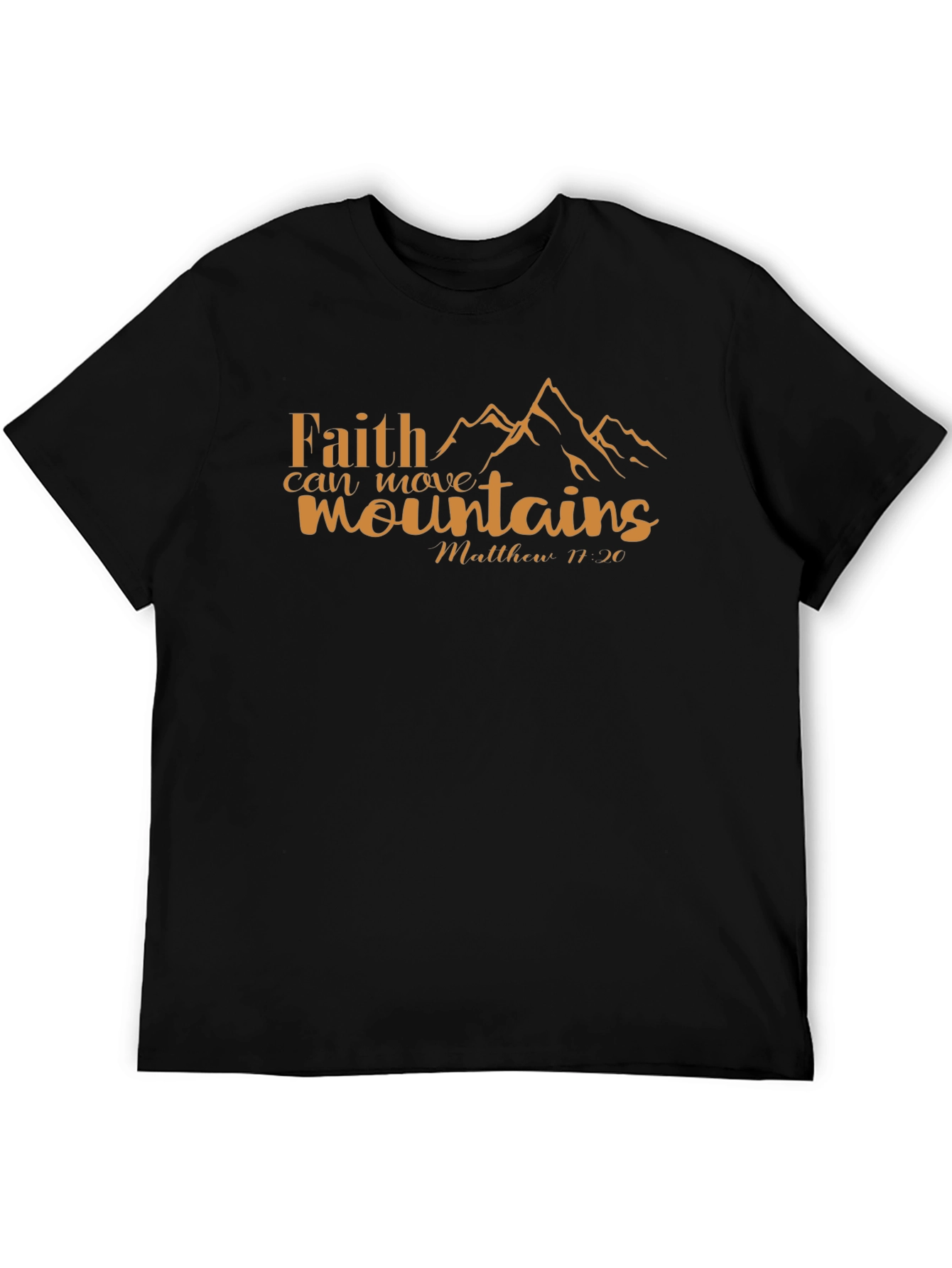 Faith Can Move Mountains Graphic Tee