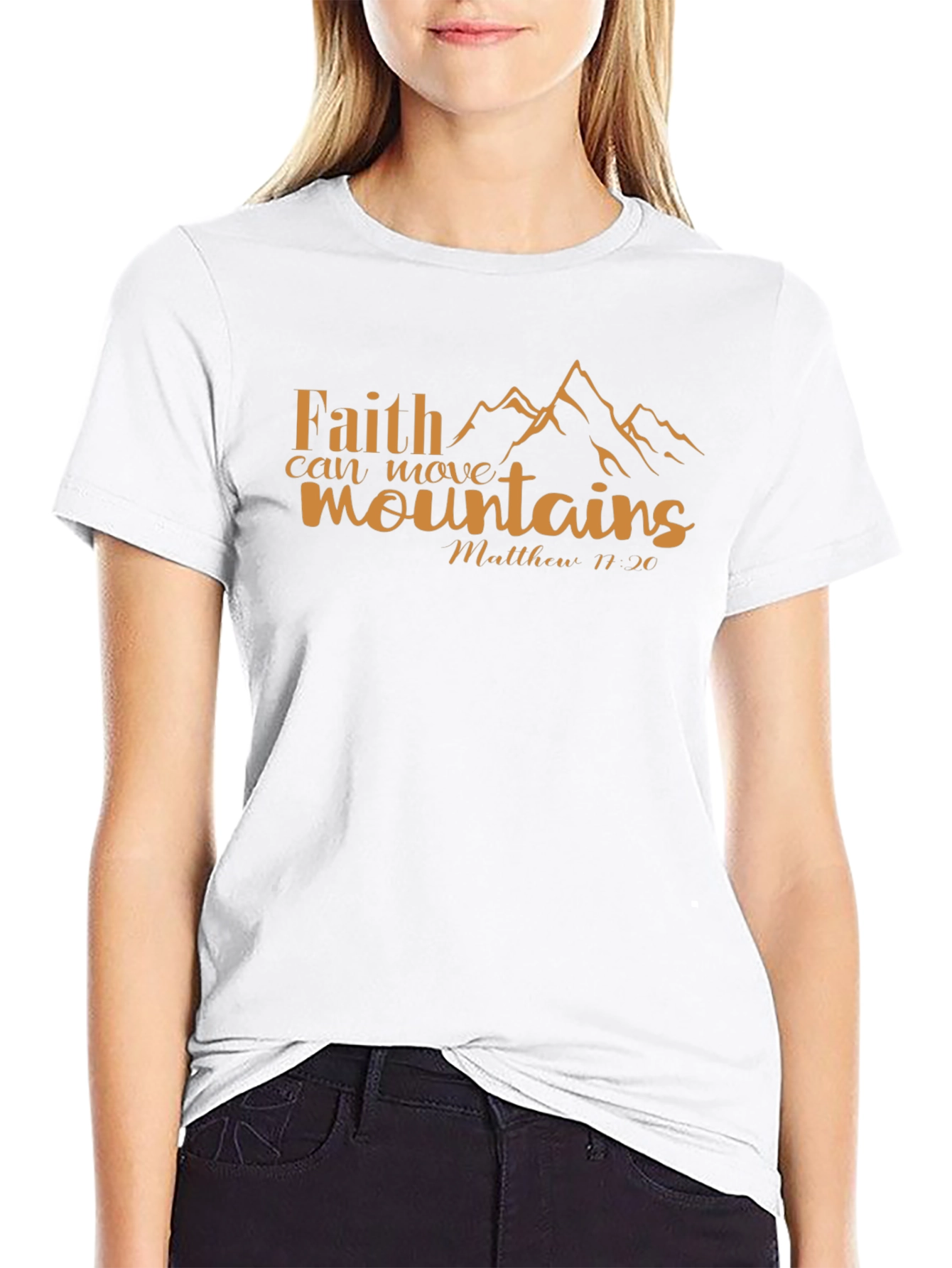 Faith Can Move Mountains Graphic Tee