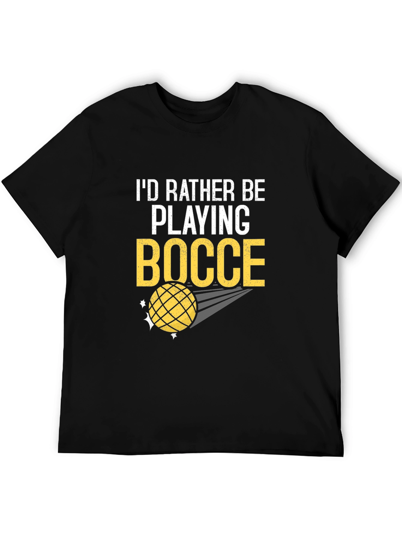 Id Rather Be Playing Bocce T-Shirt
