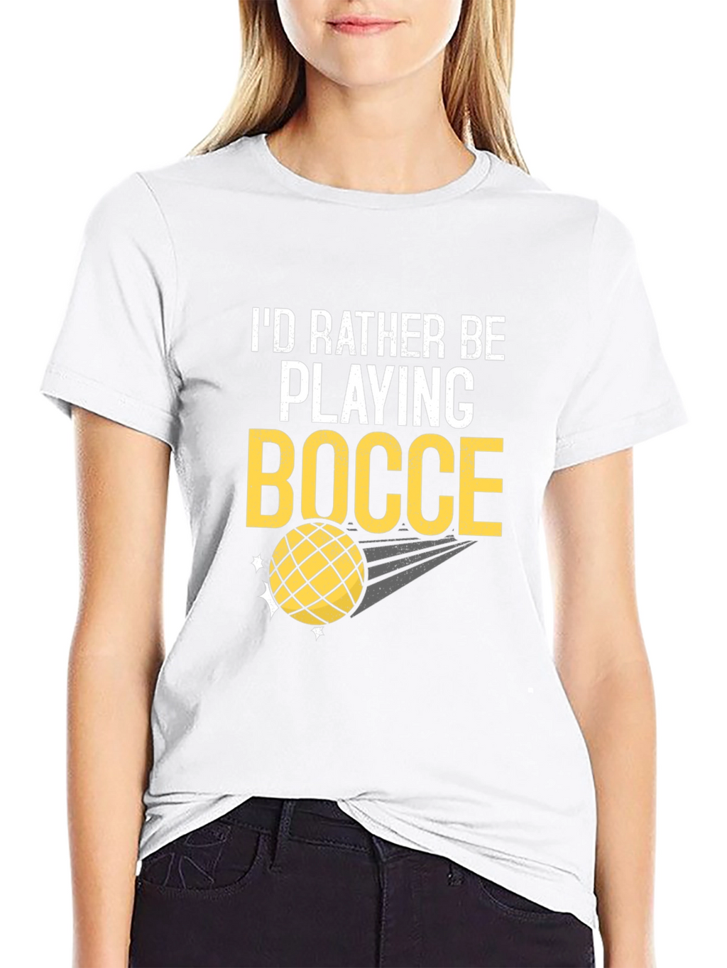 Id Rather Be Playing Bocce T-Shirt