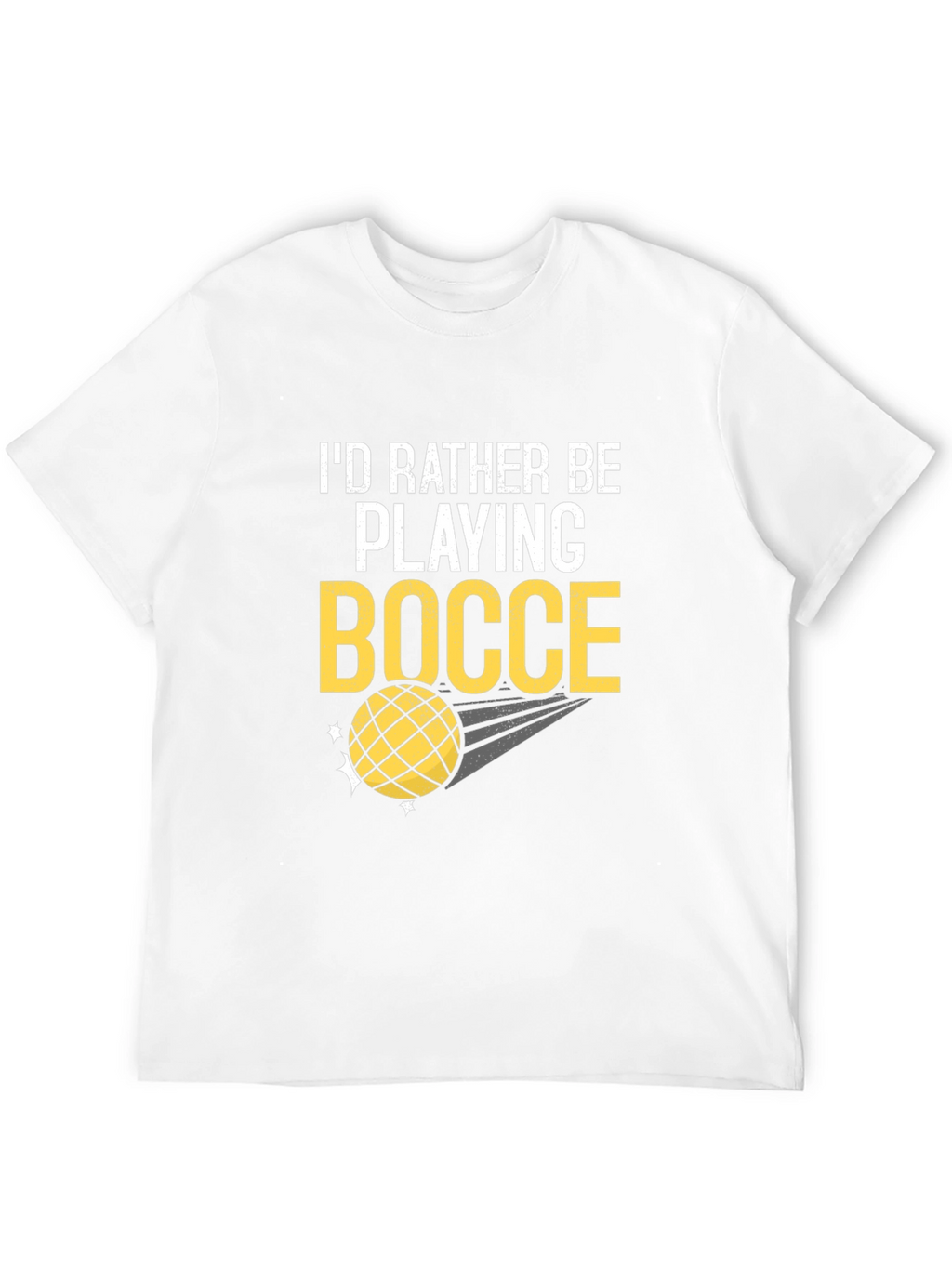 Id Rather Be Playing Bocce T-Shirt