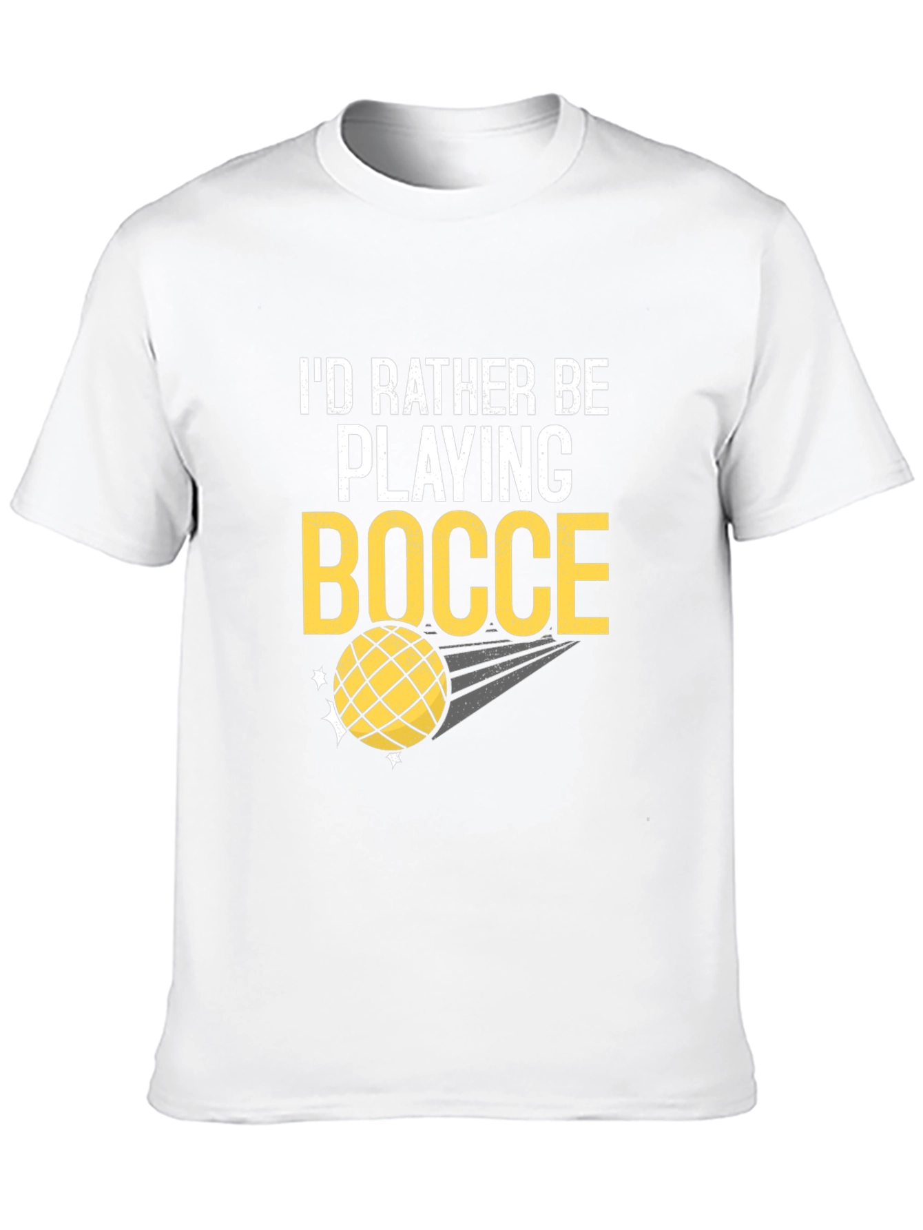 Id Rather Be Playing Bocce T-Shirt