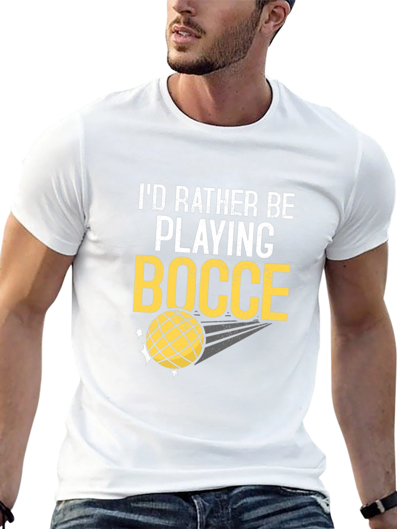 Id Rather Be Playing Bocce T-Shirt
