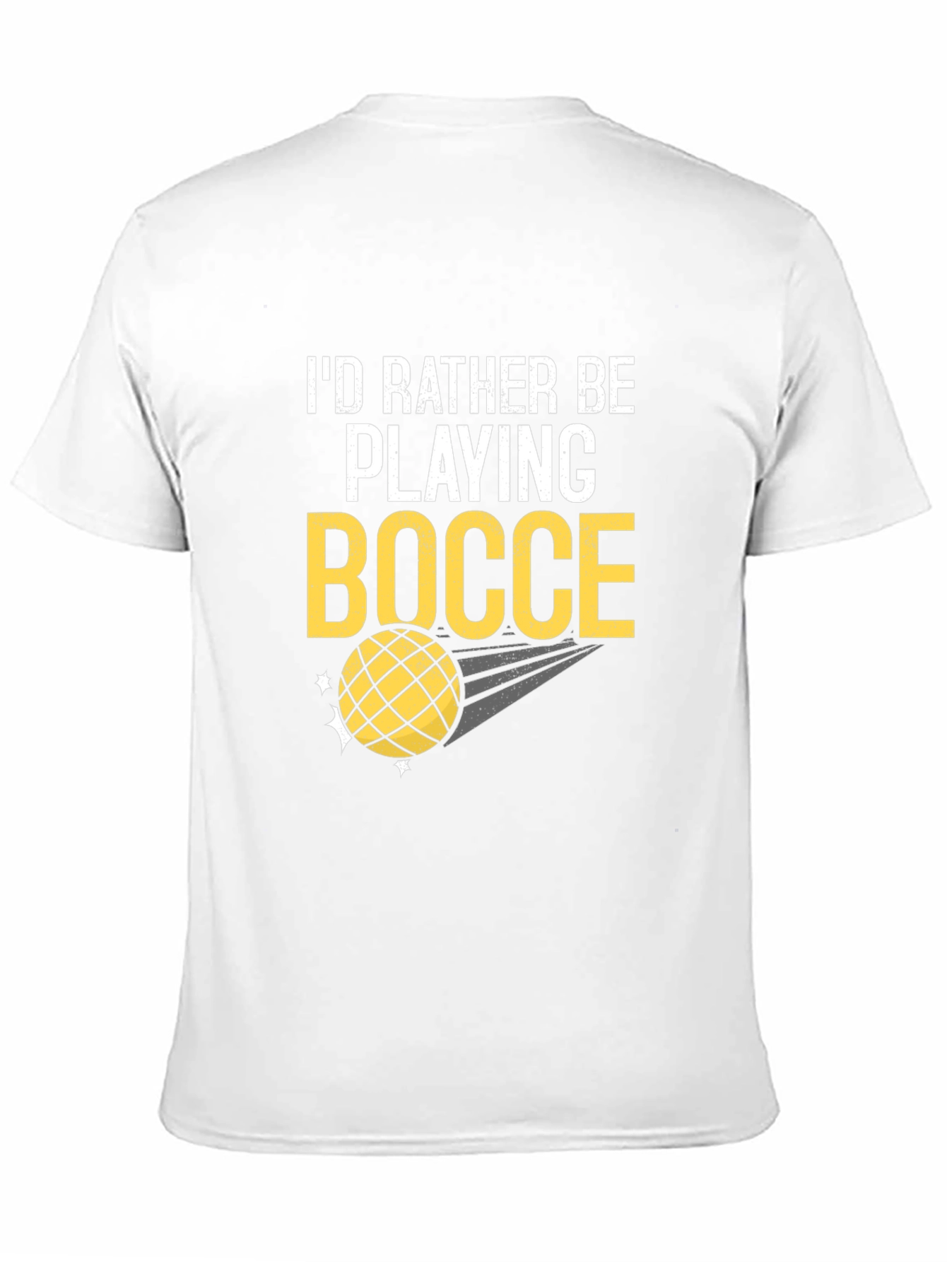 Id Rather Be Playing Bocce T-Shirt