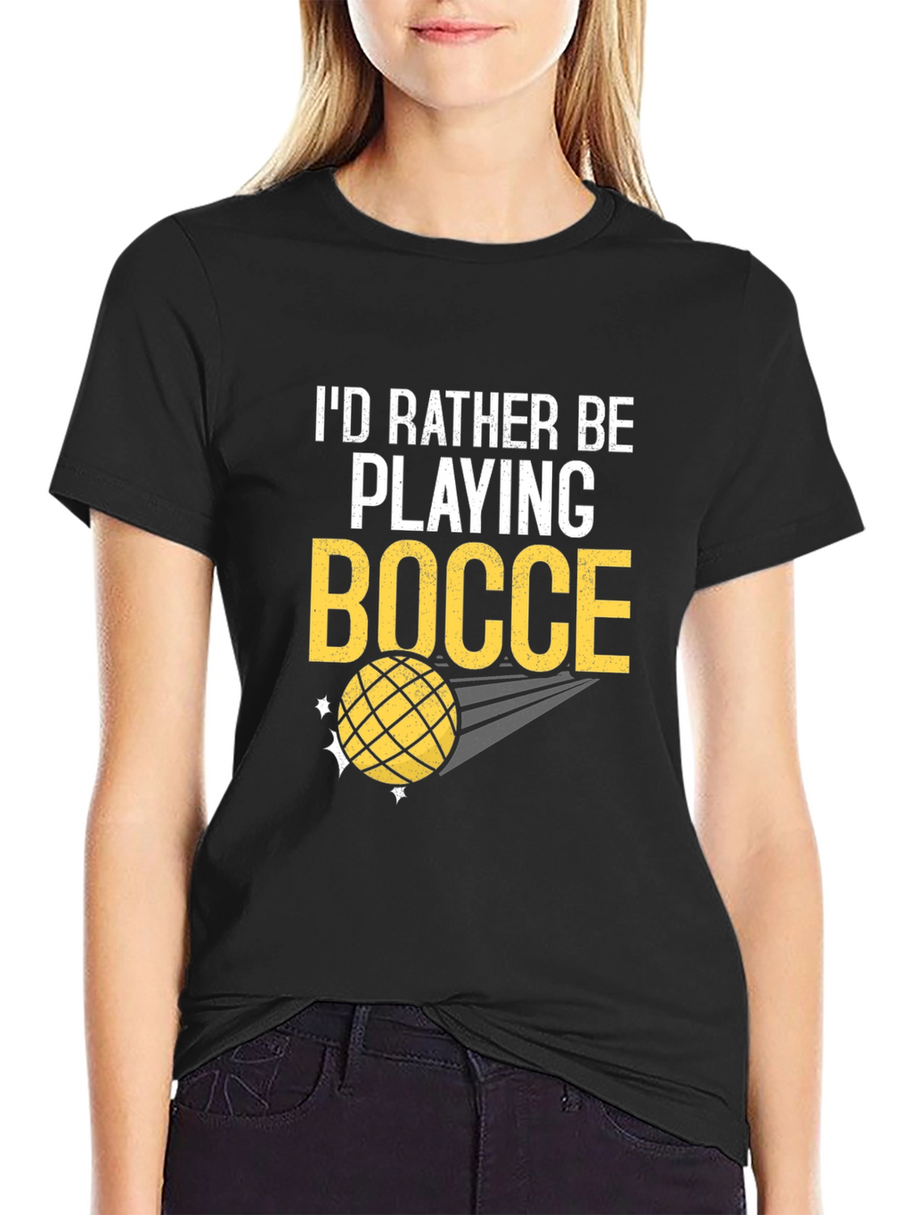 Id Rather Be Playing Bocce T-Shirt
