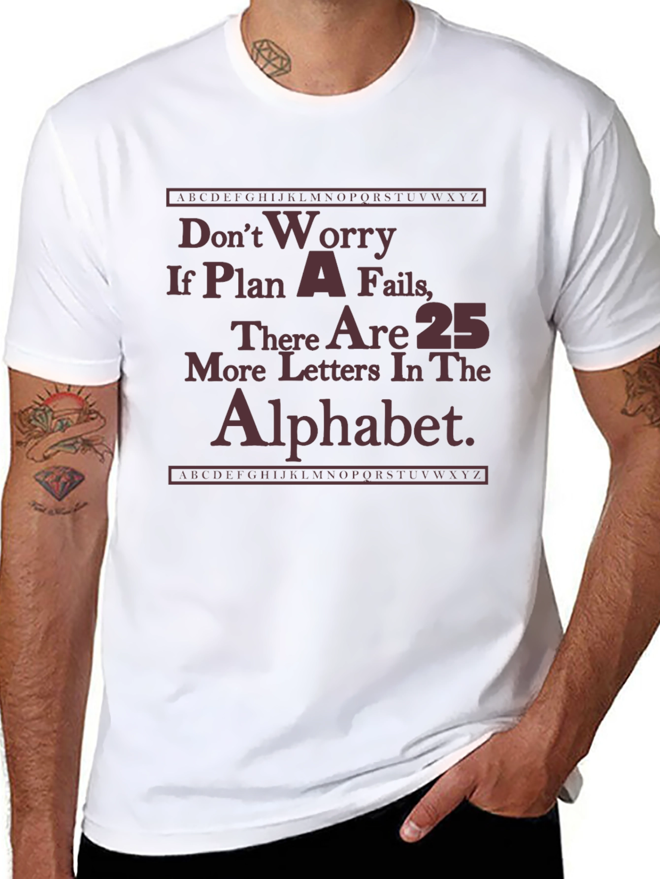 Funny Plan A Fails Graphic T-Shirt